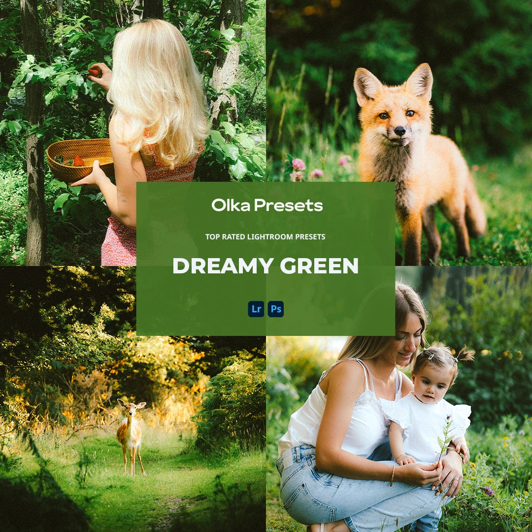 Dreamy green | Lightroom Presets