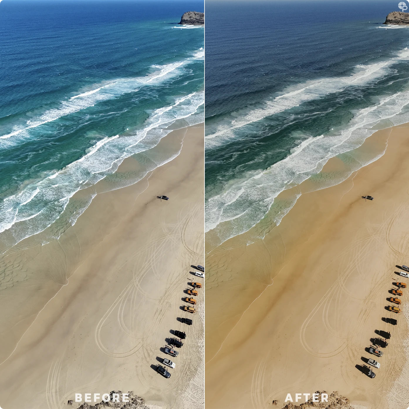 From above | Lightroom Presets
