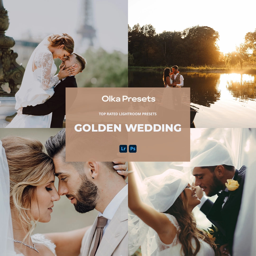 Golden wedding | Lightroom Presets